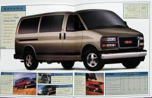 1999 GMC Pickup Truck Van SUV Product Guide Sales Brochure Original