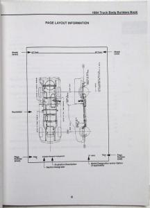 1994 GMC Chevrolet Truck Body Builder Book Vans C/K S/T Pickups Utility