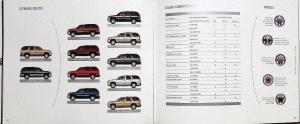 2000 GMC Yukon & Yukon XL SUV Truck Sales Brochure Original