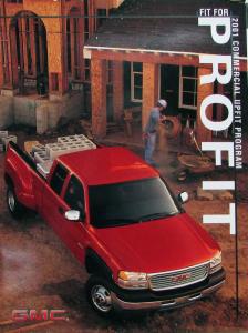 2001 GMC Commercial Profit Program Sonoma Sierra Savana Safari Sales Brochure