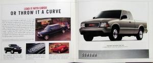 2001 GMC Pickup Truck Van SUV Product Guide Sales Brochure Original