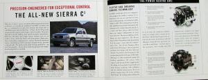 2001 GMC Pickup Truck Van SUV Product Guide Sales Brochure Original