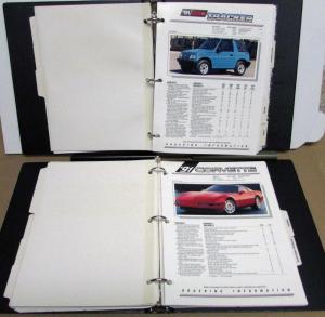 1991 Chevrolet Geo Advanced Product Information Trucks Corvette Camaro