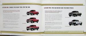2001 GMC Sierra Pickup Truck Sales Brochure Original