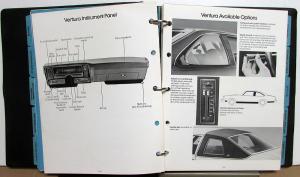 1976 Pontiac Dealer Sales Album Specs Options Firebird Trans Am Grand Prix