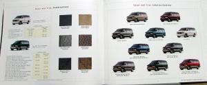 2001 GMC Safari Van Truck Sales Brochure Original