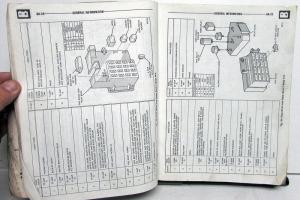 1987 Chrysler Dodge Plymouth FWD Car Wiring Diagram Shop Manual Daytona LeBaron