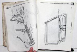 1987 Chrysler Dodge Plymouth FWD Car Wiring Diagram Shop Manual Daytona LeBaron