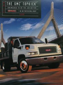 2002 GMC Topkick Medium Duty Truck Sales Brochure Original