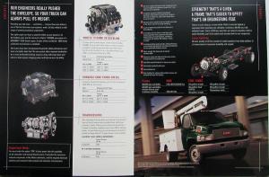 2002 GMC Topkick Medium Duty Truck Sales Brochure Original