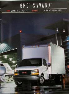 2004 GMC Savana Commercial Vans Truck Sales Brochure Original