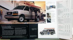 2004 GMC Savana Commercial Vans Truck Sales Brochure Original