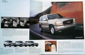 2004 GMC Sierra Yukon Envoy Canyon Savana Safari Sonoma Sales Brochure