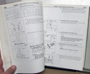 1987 Dodge Colt Vista Wagon Dealer Service Shop Manual Volume 1 & Supplement