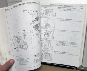 1987 Dodge Colt Vista Wagon Dealer Service Shop Manual Volume 1 & Supplement