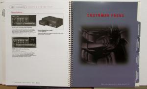 1998 Chevrolet Corvette Dealer Album Data Book Interior Exterior Selections