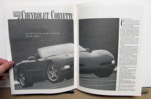 1998 Chevrolet Corvette Dealer Album Data Book Interior Exterior Selections