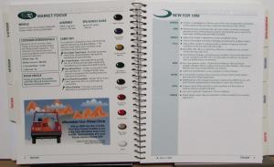 1998 Chevy Truck Product Guide Dealers Album Color Trim S10 C/K Blazer