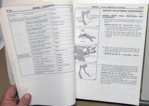 1987 Dodge Colt Dealer Service Shop Repair Manual Set Volumes 1 & 2