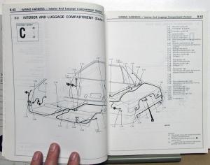 1987 Dodge Colt Dealer Service Shop Repair Manual Set Volumes 1 & 2