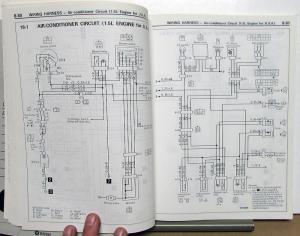 1987 Dodge Colt Dealer Service Shop Repair Manual Set Volumes 1 & 2
