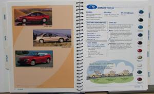 1998 Chevrolet Car Product Guide Dealers Album Color Options Camaro Monte Carlo