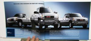 2004 GMC Sierra Pickup Truck 1500 2500 Denali Sales Brochure Original