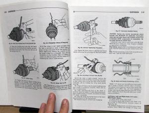 1987 Dodge Shadow & Plymouth Sundance Dealer Service Shop Repair Manual