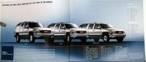 2004 GMC Yukon SUV Truck XL &  Denali Sales Brochure Original