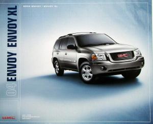 2004 GMC Envoy & Envoy XL SUV Truck Sales Brochure Original