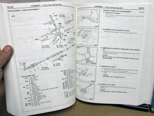 1988 Dodge Colt Vista Wagon Dealer Service Shop Manual Volume 1 & 2
