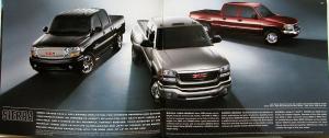 2005 GMC Sierra Canyon Yukon Envoy Savana Safari Truck SUV Van Sales Brochure