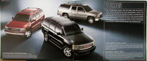 2005 GMC Sierra Canyon Yukon Envoy Savana Safari Truck SUV Van Sales Brochure