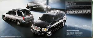 2005 GMC Sierra Canyon Yukon Envoy Savana Safari Truck SUV Van Sales Brochure