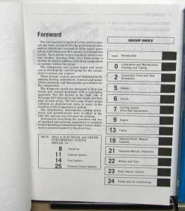 1988 Dodge Caravan & Plymouth Voyager Front Wheel Drive Van Service Shop Manual