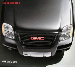 2007 Yukon SUV Accessories by GMC TRUCK Sales Brochure Original