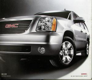 2007 Yukon XL Denali 2WD 4WD SUV Sales Brochure by GMC Truck Original