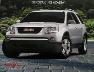 2007 Acadia SUV by GMC Truck Sales Brochure Folder Original