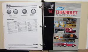 1990 Chevrolet Fleet Dealers Album Buyers Guide Color Selection Camaro Geo Truck