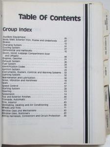 1988 Lincoln Continental Service Shop Repair Manual