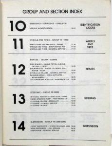 1982 Ford Lincoln Mercury Body Chassis Electrical Service Repair Shop Manual
