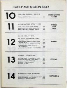 1982 Ford Lincoln Mercury Body Chassis Electrical Service Repair Shop Manual