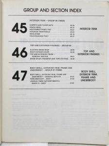 1982 Ford Lincoln Mercury Body Chassis Electrical Service Repair Shop Manual