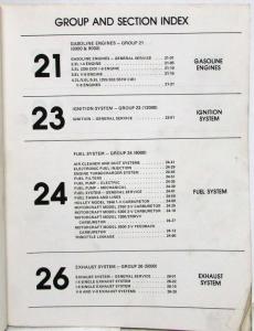 1982 Ford Lincoln Mercury Powertrain Service Shop Manual exc Escort/Lynx EXP/LN7