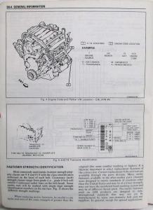 1988 Buick Regal Service Shop Repair Manual