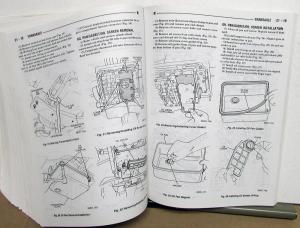 1989 Jeep Dealer Eagle Premier Service Shop Repair Manual Book Original