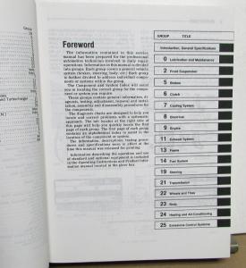 1989 Dodge Spirit & Plymouth Acclaim Dealer Service Shop Repair Manual