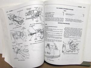 1989 Dodge Spirit & Plymouth Acclaim Dealer Service Shop Repair Manual