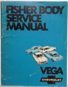 1971 Chevrolet Vega Fisher Body Service Manual