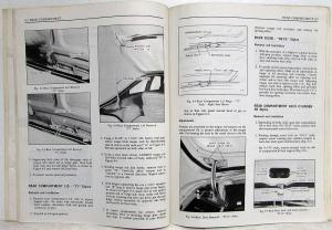 1971 Chevrolet Vega Fisher Body Service Manual